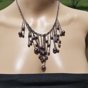 Paparazzi necklace and earrings set